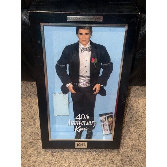 Collector Edition 40th Anniversary Ken Doll Barbie Collectibles New in Box - Picture 1 of 7